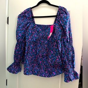 NWT - Lilly Pulitzer Presley Top. Size 8
